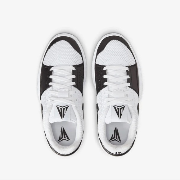 Nike Ja Morant 1 Scratch 2.0 White/Black Kids Basketball Shoes ( DX2294-102) - Picture 4 of 7